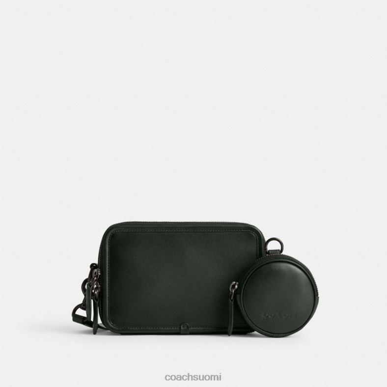 Coach miehet charter crossbody hybridi pussilla amazonin vihreä VF6B6669