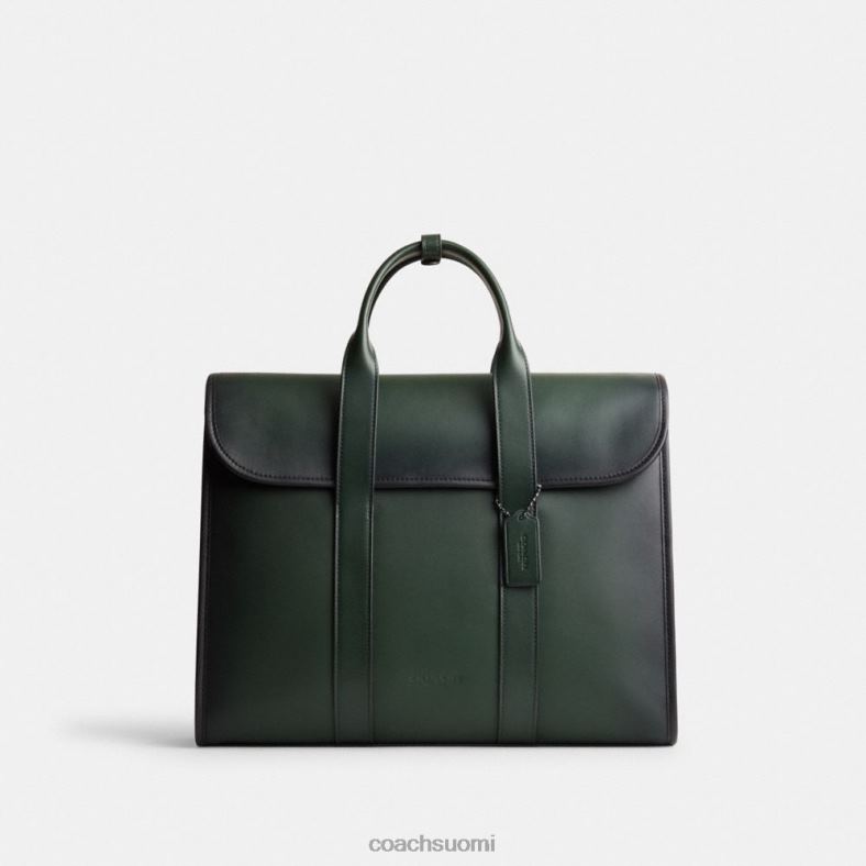 Coach miehet gotham portfolio amazonin vihreä VF6B6621