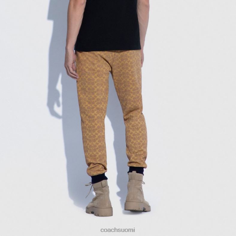 Coach miehet välttämättömät lenkkeilijät allekirjoituksessa ruskea allekirjoitus VF6B6792