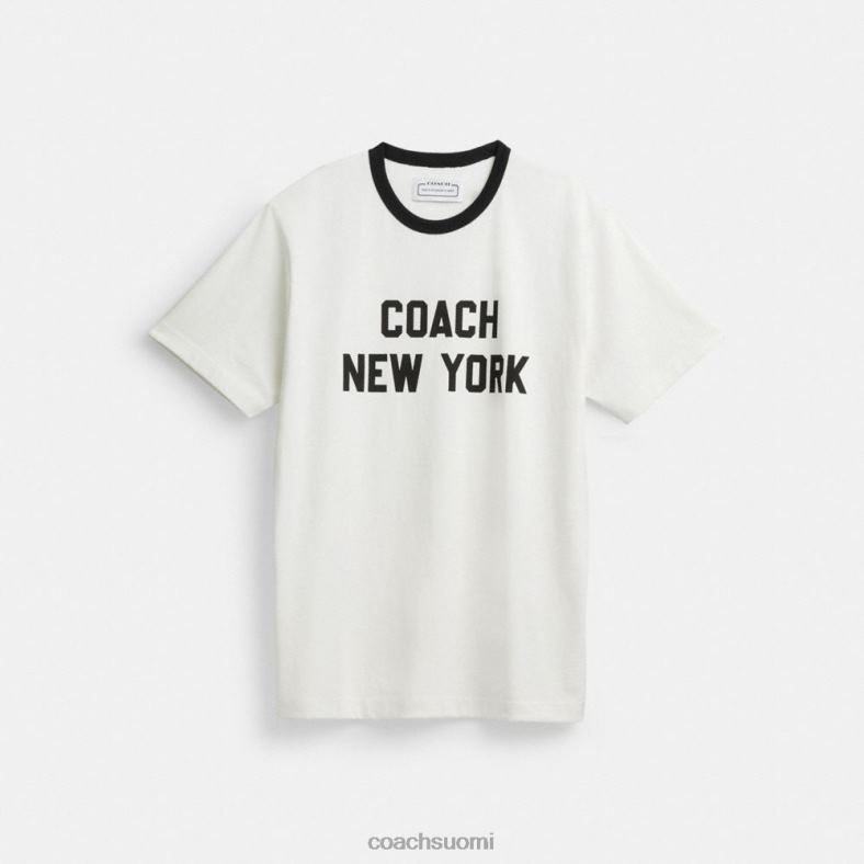 Coach miehet new york t-paita valkoinen. VF6B6763
