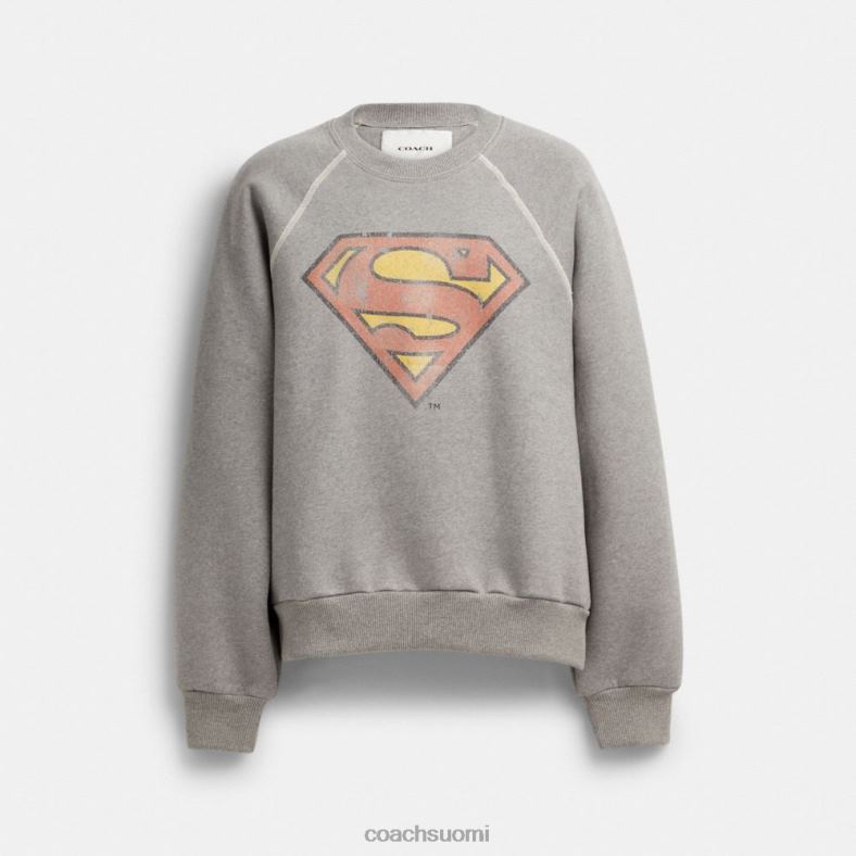 Coach miehet valmentaja | dc superman crewneck tummanharmaa VF6B6778