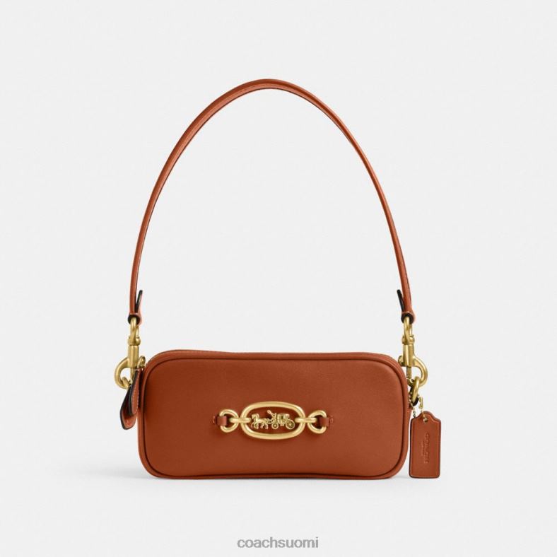 Coach naiset avery olkalaukku b4/kiillotettu keltainen VF6B6217