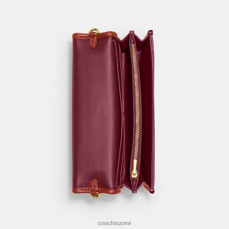 Coach naiset bea crossbody signature canvas b4/ruskea ruoste VF6B6244