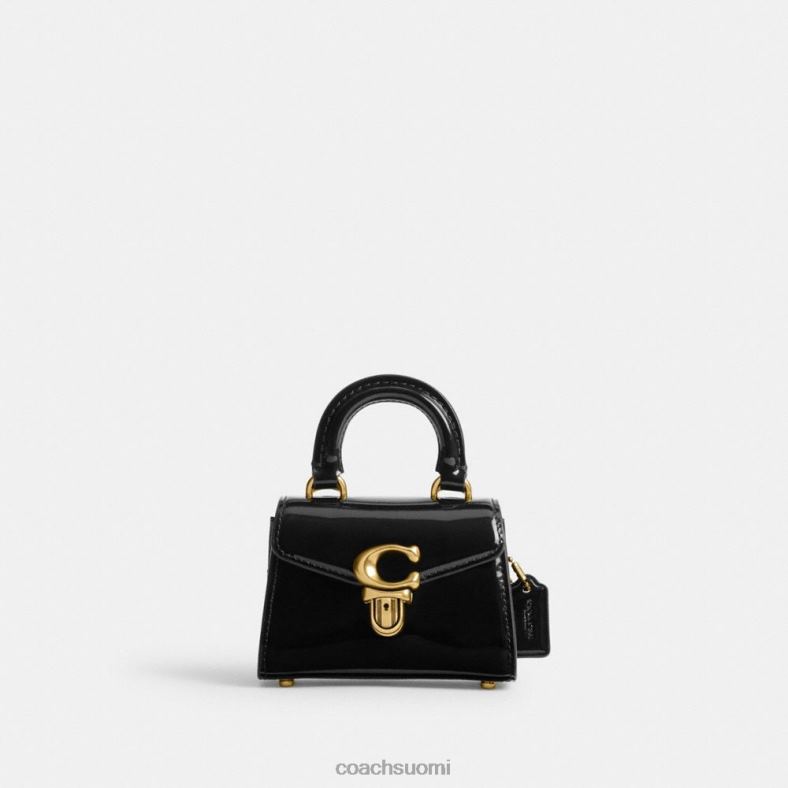 Coach naiset sammy-yläkahva 12 tunnusnahkaa b4/musta VF6B6212