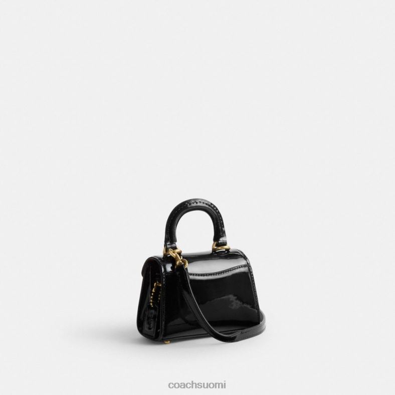 Coach naiset sammy-yläkahva 12 tunnusnahkaa b4/musta VF6B6212