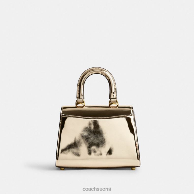 Coach naiset sammy yläkahva 21 hopeaa metallia b4/kulta VF6B6209