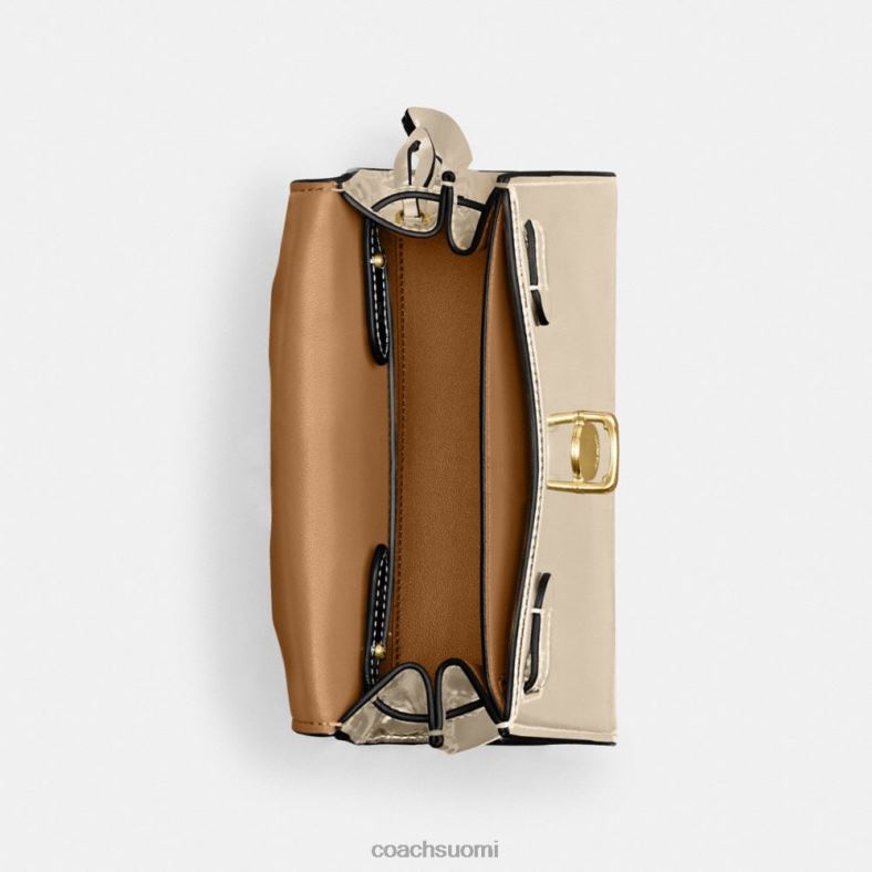 Coach naiset sammy yläkahva 21 hopeaa metallia b4/kulta VF6B6209