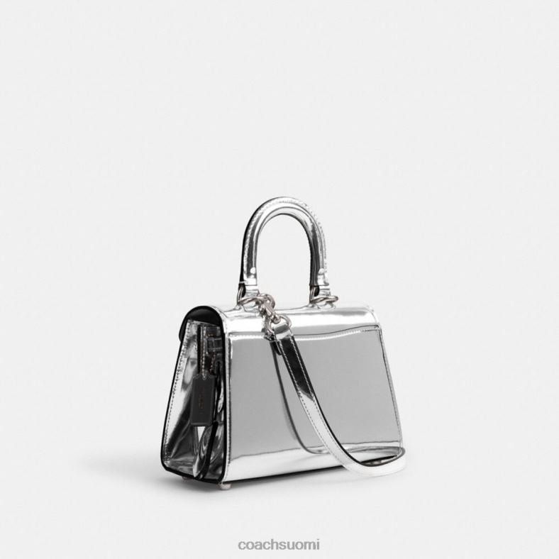 Coach naiset sammy yläkahva 21 hopeaa metallia lh / hopea VF6B6230