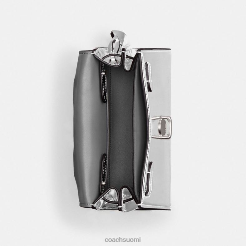 Coach naiset sammy yläkahva 21 hopeaa metallia lh / hopea VF6B6230