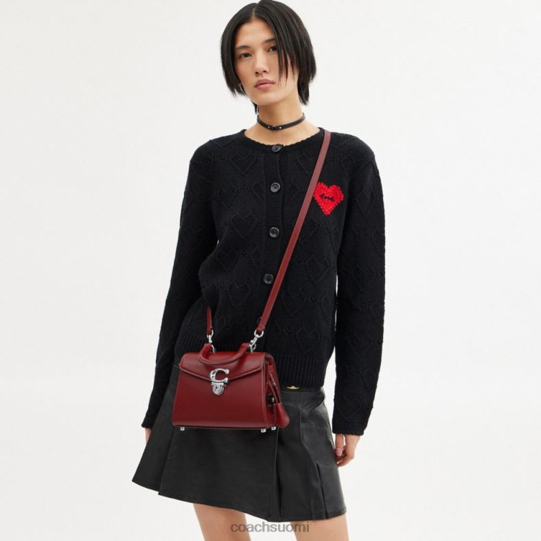 Coach naiset uusi vuosi sammy yläkahva 21 lohikäärmeellä lh/rubiininpunainen VF6B6201