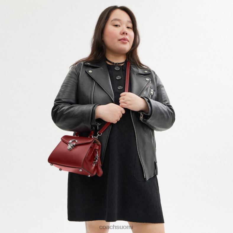 Coach naiset uusi vuosi sammy yläkahva 21 lohikäärmeellä lh/rubiininpunainen VF6B6201