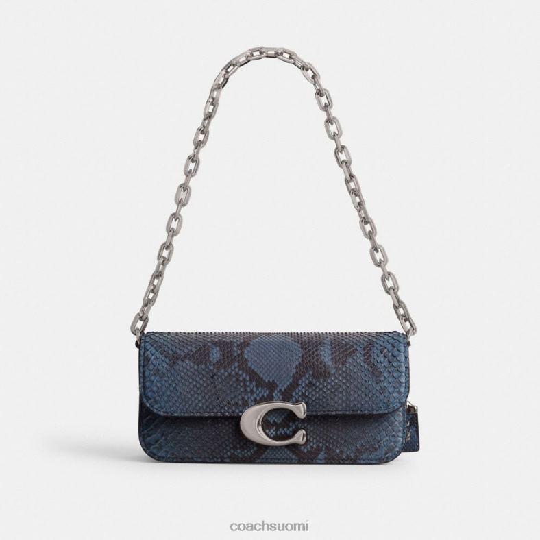 Coach naiset idol laukku 23 pythonissa lh/denim VF6B645