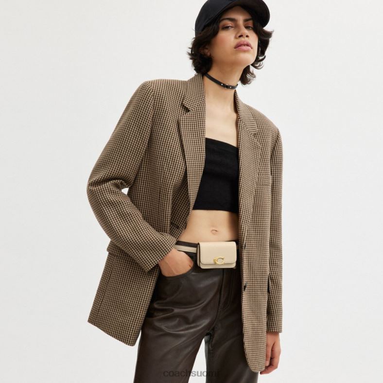 Coach naiset bandit korttikotelo vyölaukku b4/norsunluu VF6B6193