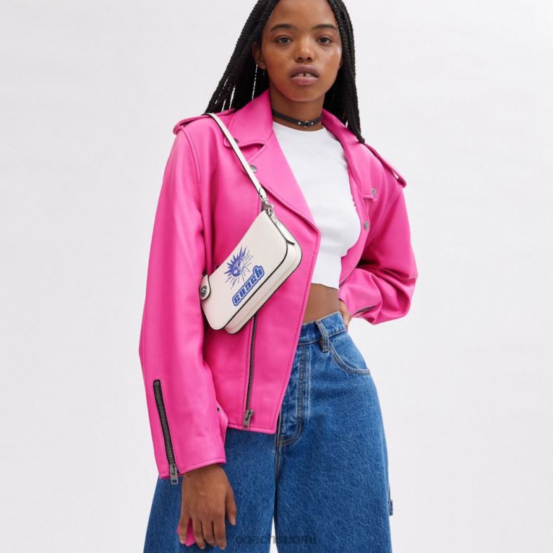 Coach naiset lil nas x drop penn -olkalaukku lh/eristetty aurinkoliitu VF6B663