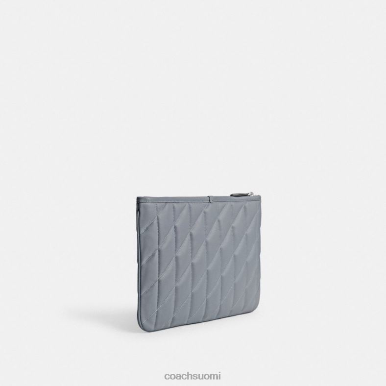 Coach naiset pussi 28, jossa tyynytikkaus lh/harmaa sininen VF6B6309