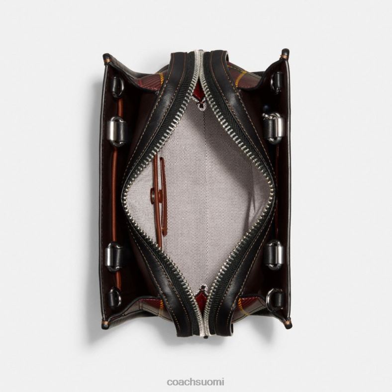 Coach naiset rogue 20 ruudullinen painatus lh/cherry multi VF6B683