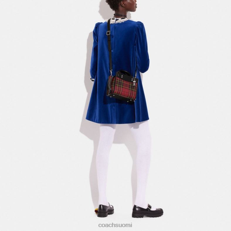 Coach naiset rogue 20 ruudullinen painatus lh/cherry multi VF6B683