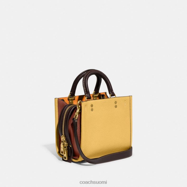 Coach naiset rogue 20 -väritysnahkaa b4/hay multi VF6B681