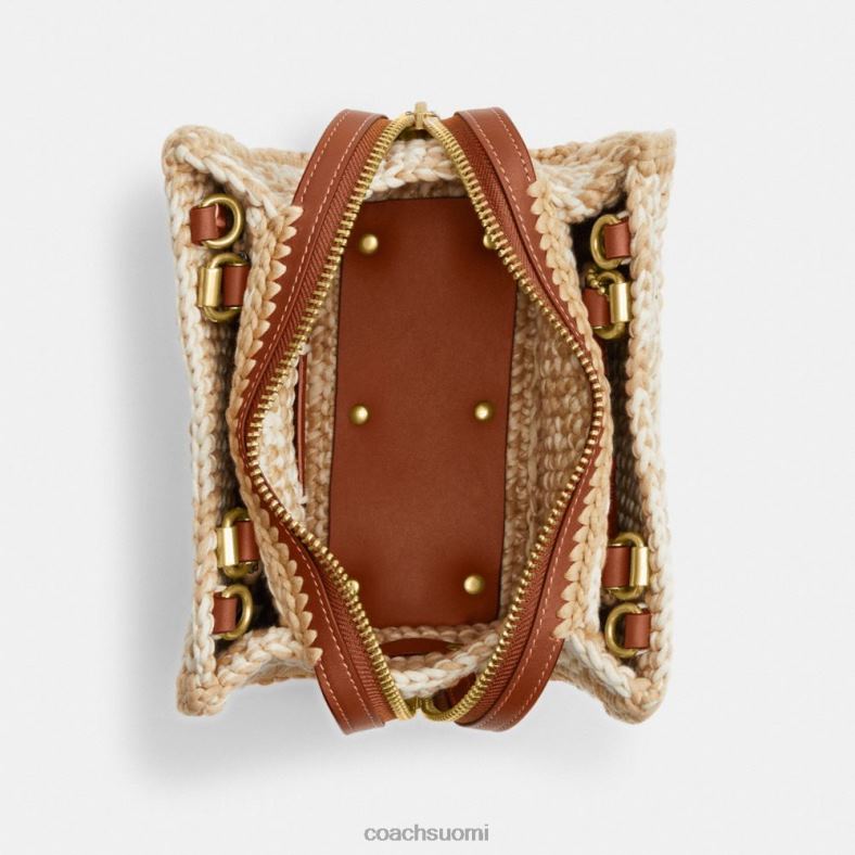 Coach naiset rogue 20 virkkaamalla b4/ivory multi VF6B682