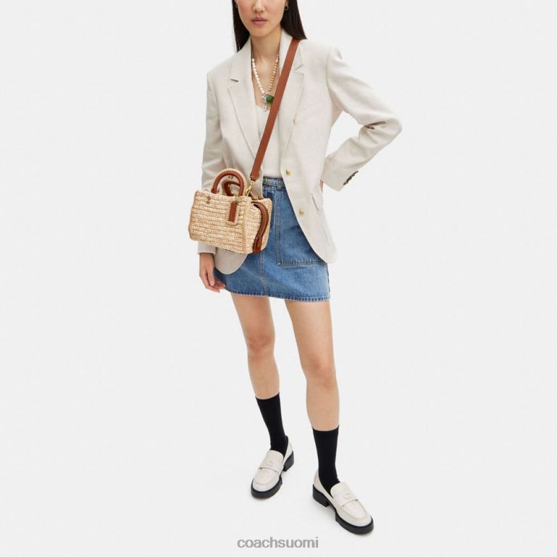 Coach naiset rogue 20 virkkaamalla b4/ivory multi VF6B682