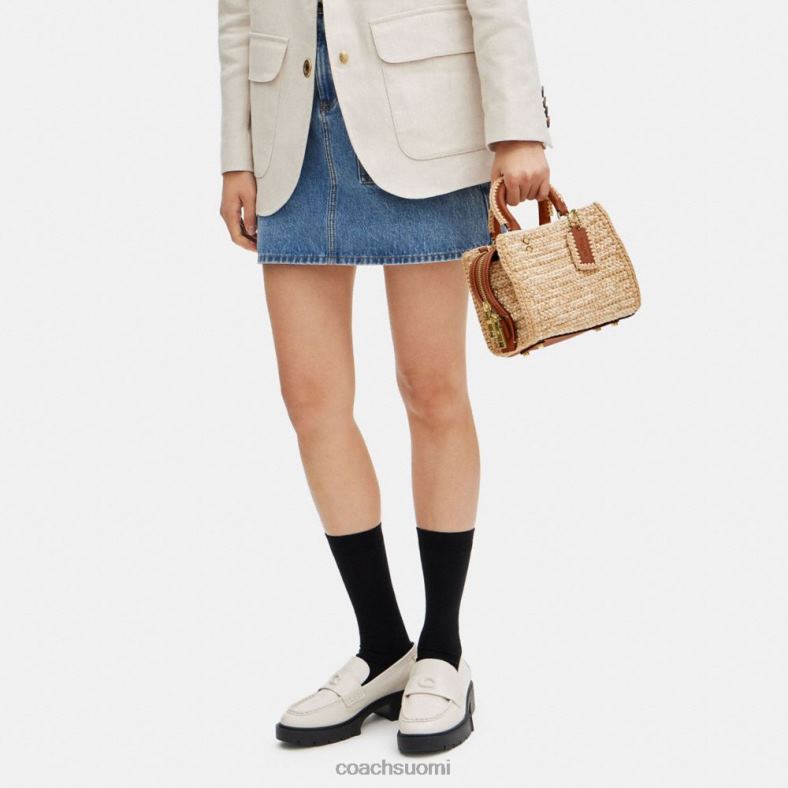 Coach naiset rogue 20 virkkaamalla b4/ivory multi VF6B682