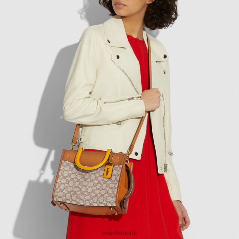 Coach naiset rogue 25 tunnustekstiili jacquard b4/kaakaokiillotettu amb VF6B695