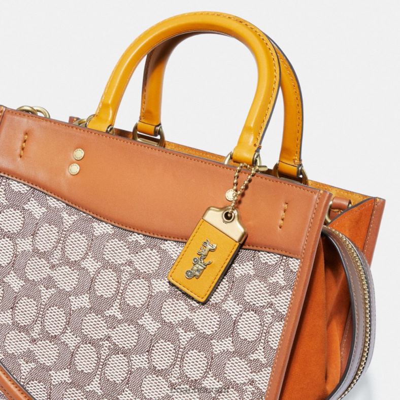 Coach naiset rogue 25 tunnustekstiili jacquard b4/kaakaokiillotettu amb VF6B695