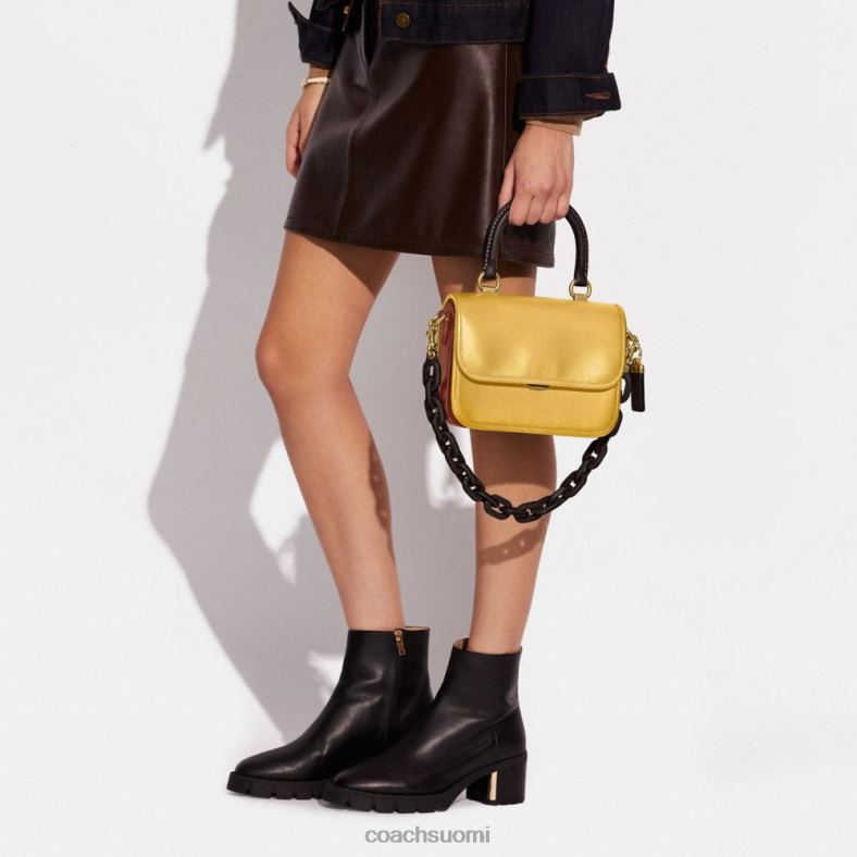 Coach naiset rogue yläkahva colorblock b4/hay multi VF6B688