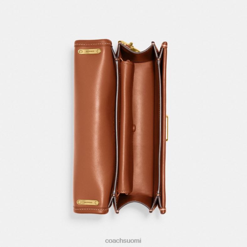 Coach naiset bandit-olkalaukku jacquard-tekstiiliä b4/kaakaokiillotettu amb VF6B613