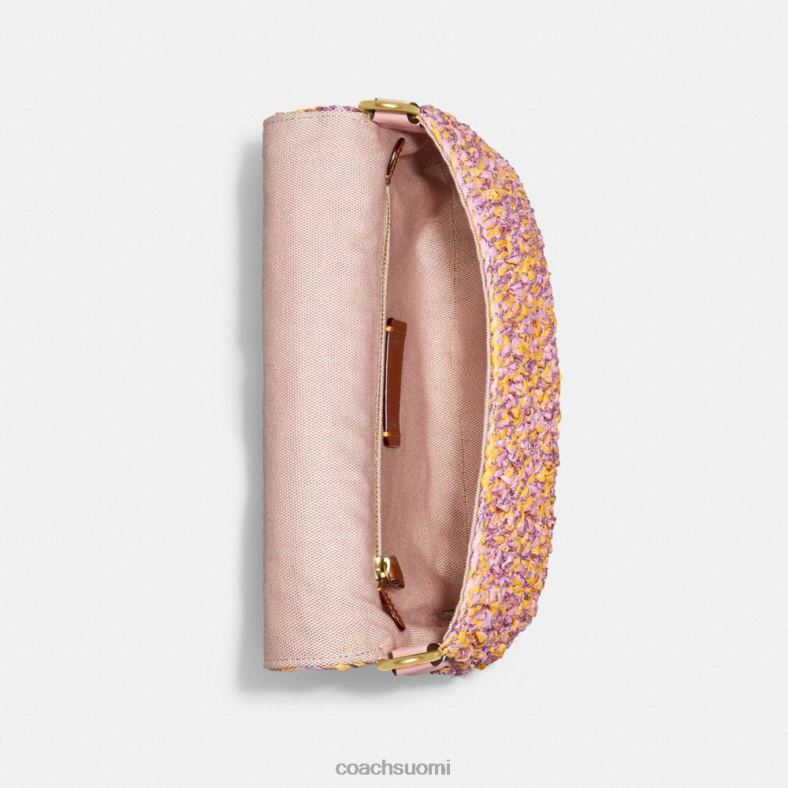 Coach naiset pehmeä tabby olkalaukku b4/vaaleanpunainen/oranssi VF6B6134