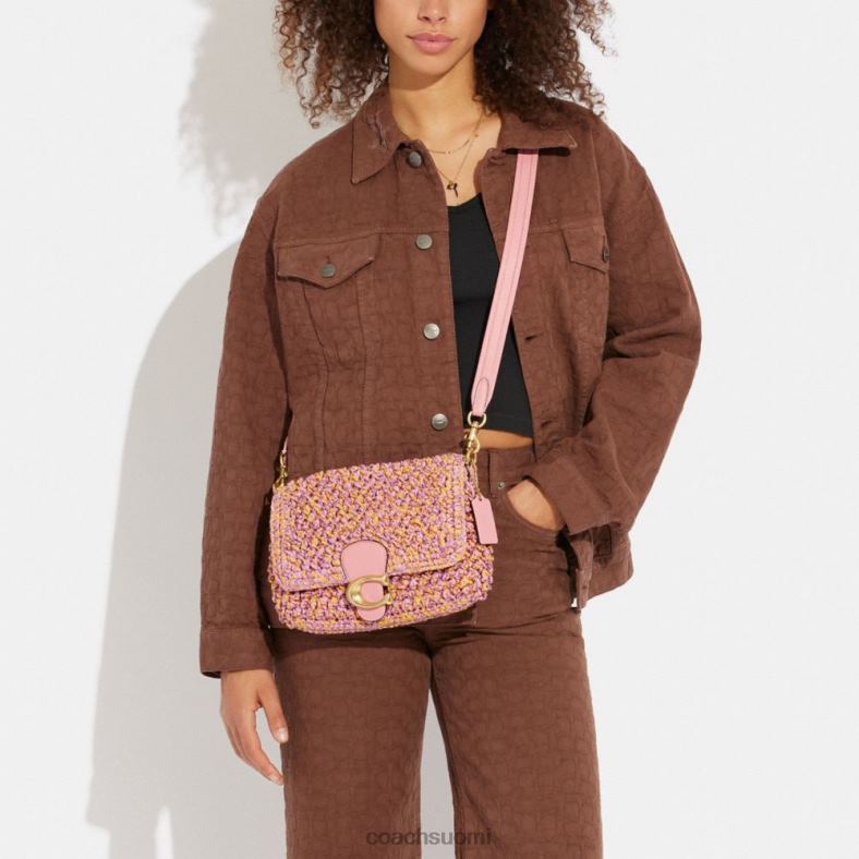 Coach naiset pehmeä tabby olkalaukku b4/vaaleanpunainen/oranssi VF6B6134