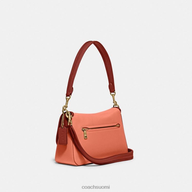 Coach naiset pehmeä tabby olkalaukku colorblock b4/light coral multi VF6B6126