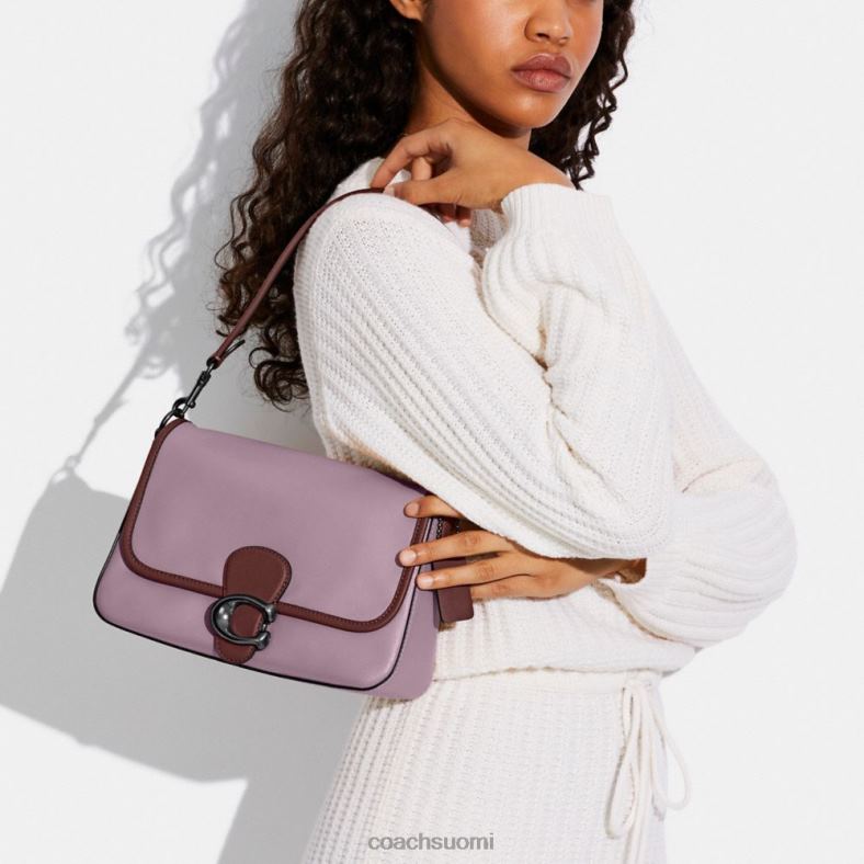 Coach naiset pehmeä tabby olkalaukku colorblock v5/ice purple multi VF6B6132