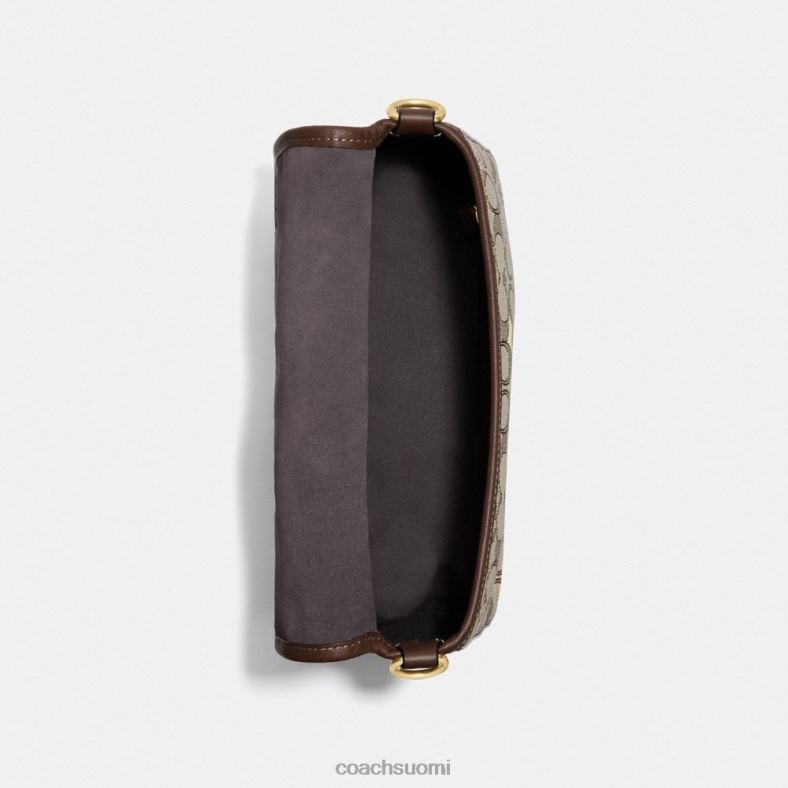 Coach naiset pehmeä tabby-olkalaukku jakardia b4/tammi vaahtera VF6B6118