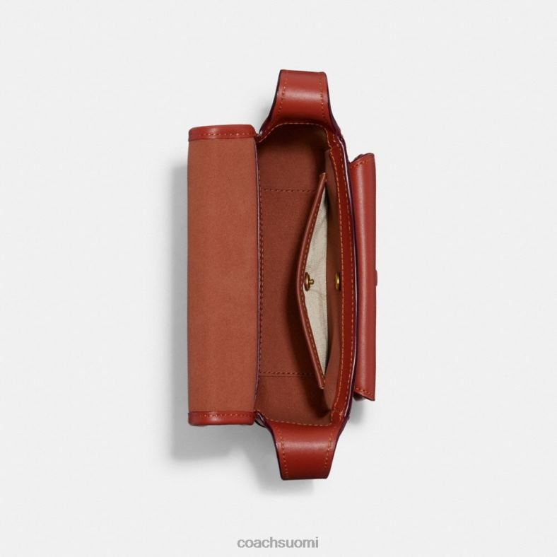 Coach naiset tabby Messenger 19 allekirjoituskankaalla b4/ruskea ruoste VF6B6116