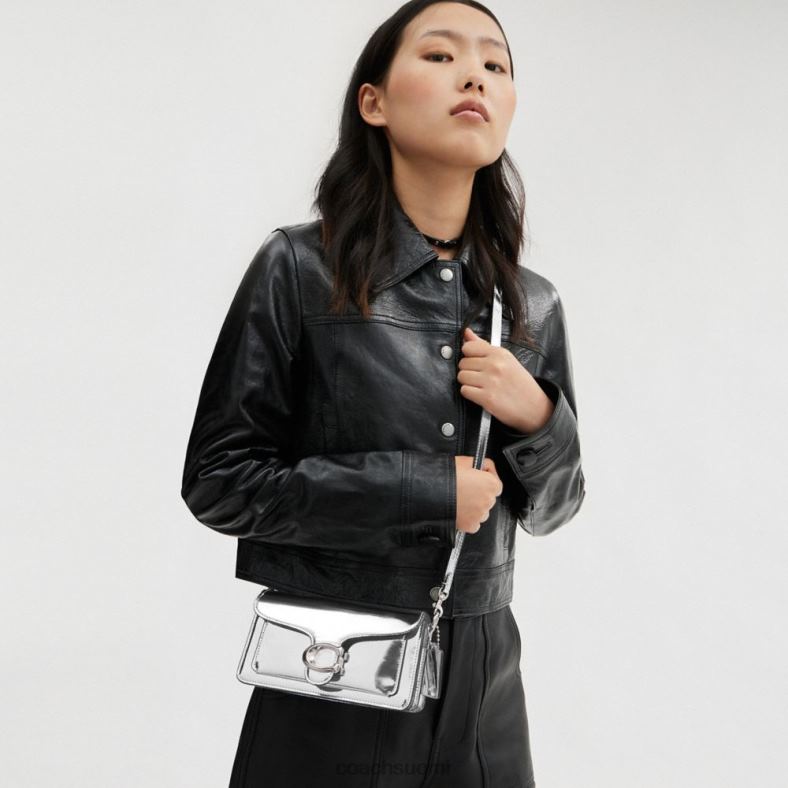 Coach naiset tabby olkalaukku 20 hopeaa metallia lh / hopea VF6B6142