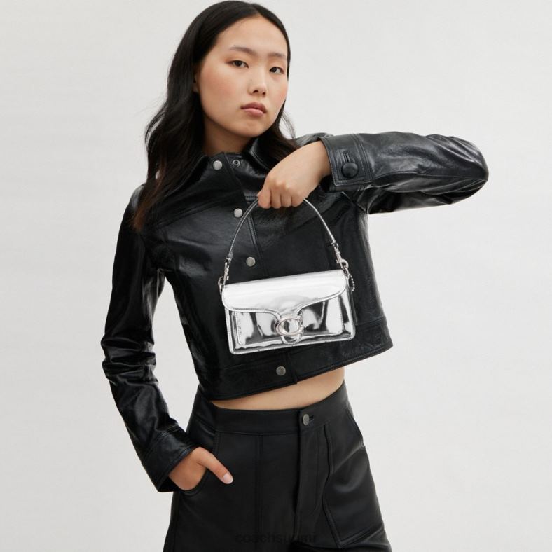 Coach naiset tabby olkalaukku 20 hopeaa metallia lh / hopea VF6B6142