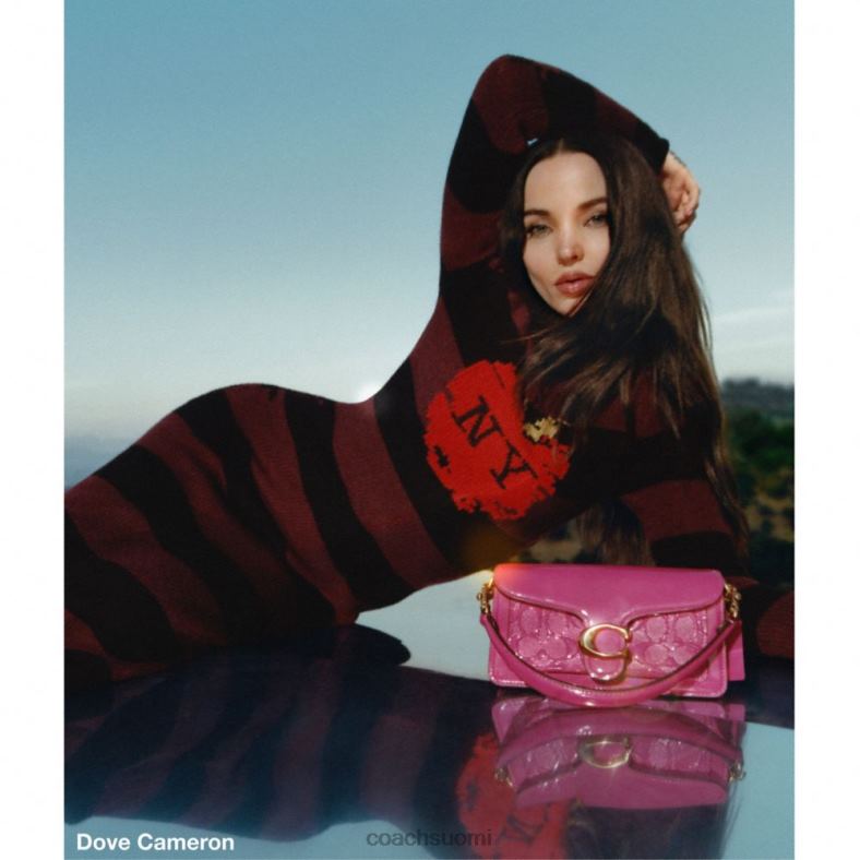 Coach naiset tabby olkalaukku 20 omaa nahkaa b4/magenta VF6B6146