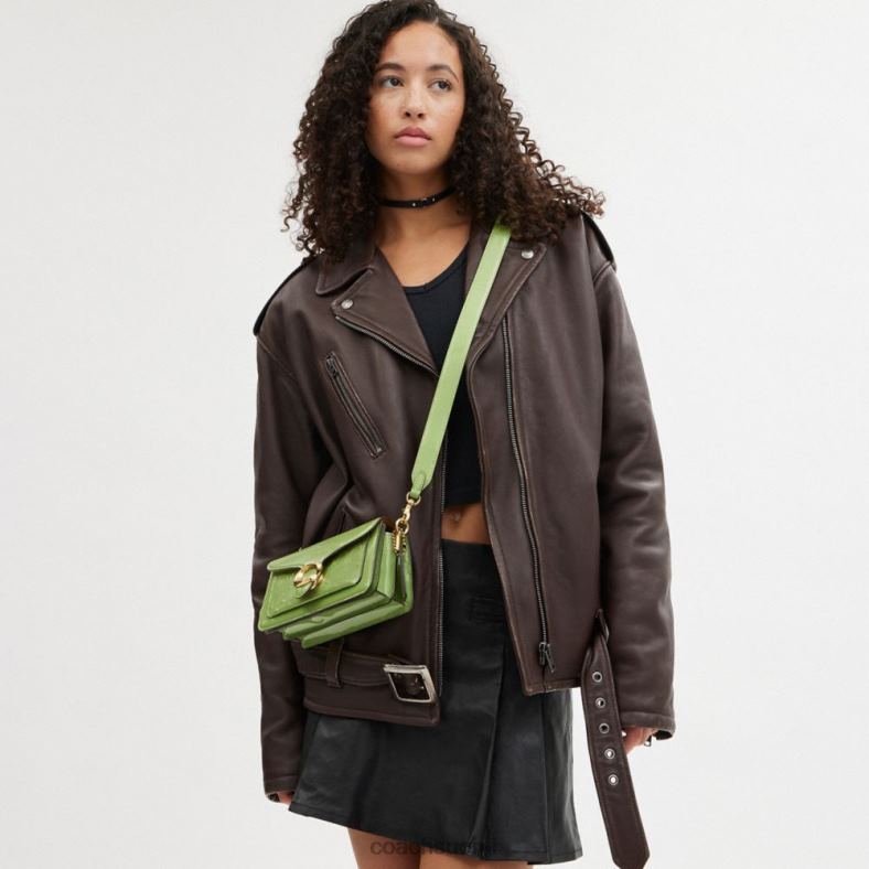 Coach naiset tabby olkalaukku 20 omaa nahkaa b4/vihreä VF6B6145