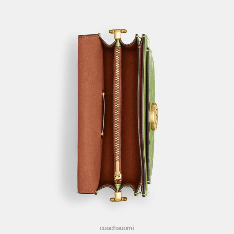 Coach naiset tabby olkalaukku 20 omaa nahkaa b4/vihreä VF6B6145