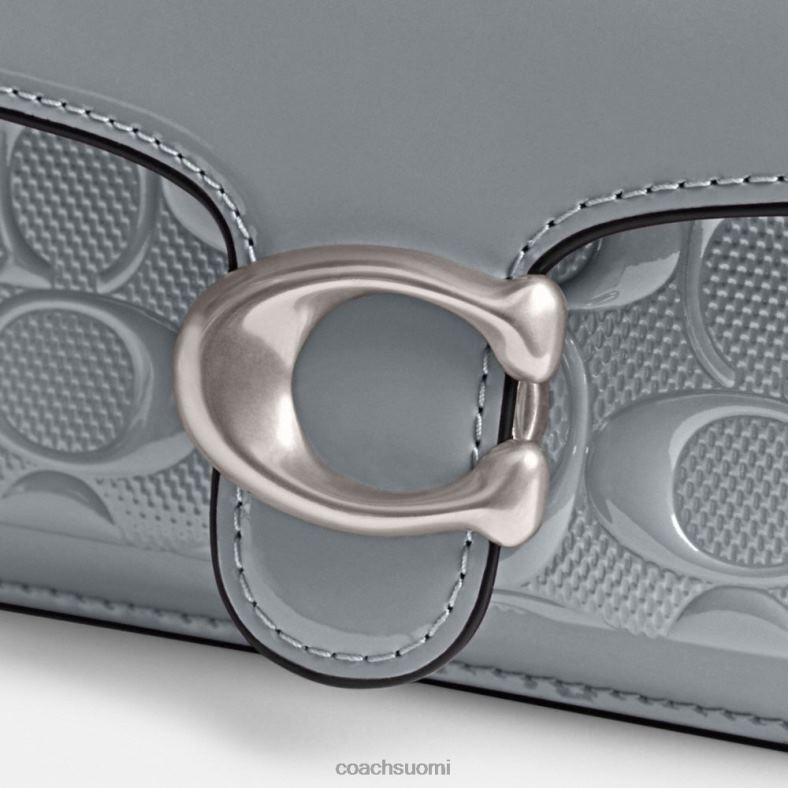 Coach naiset tabby olkalaukku 20 omaa nahkaa lh/harmaa sininen VF6B6105