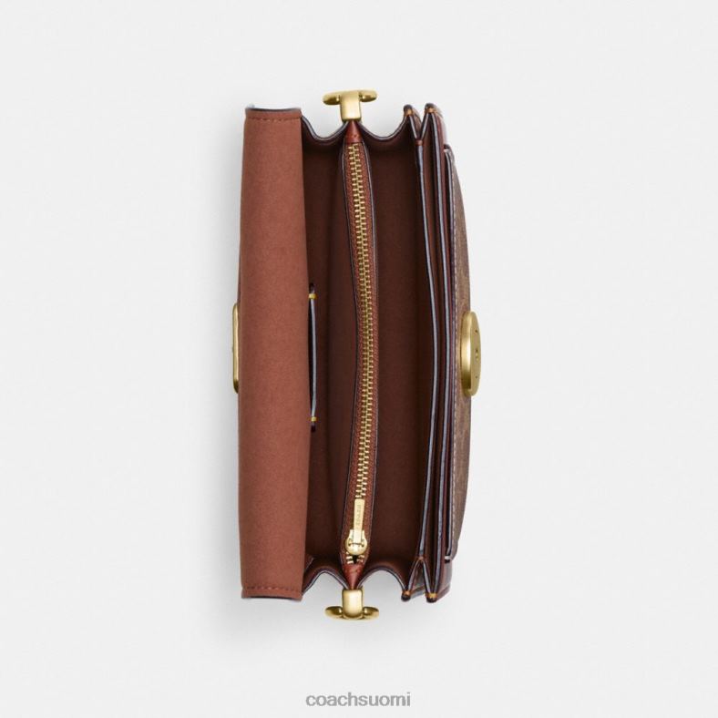 Coach naiset tabby olkalaukku 20 tunnuskankaasta b4/ruskea ruoste VF6B6137