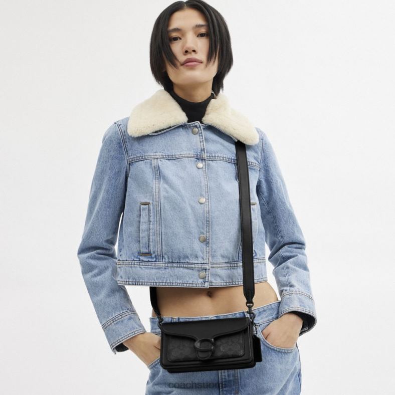 Coach naiset tabby olkalaukku 20 tunnuskankaasta mw/hiili/musta VF6B6101