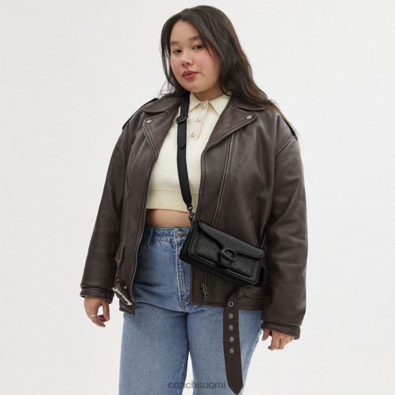 Coach naiset tabby olkalaukku 20 tunnuskankaasta mw/hiili/musta VF6B6101