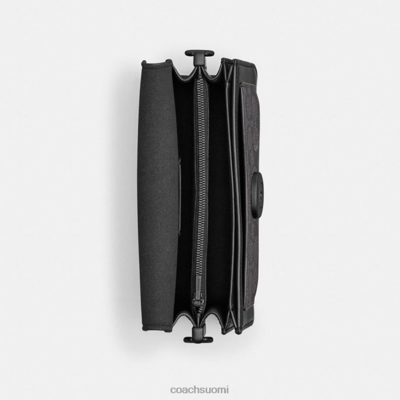 Coach naiset tabby olkalaukku 20 tunnuskankaasta mw/hiili/musta VF6B6101