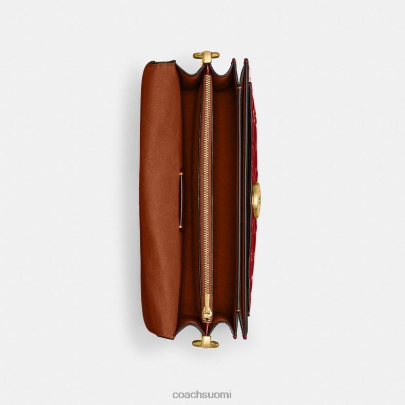 Coach naiset tabby olkalaukku 26 omaa nahkaa b4/punainen VF6B6144