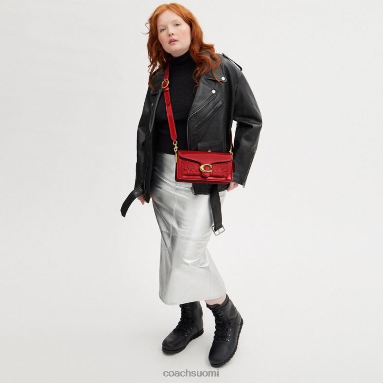 Coach naiset tabby olkalaukku 26 omaa nahkaa b4/punainen VF6B6144