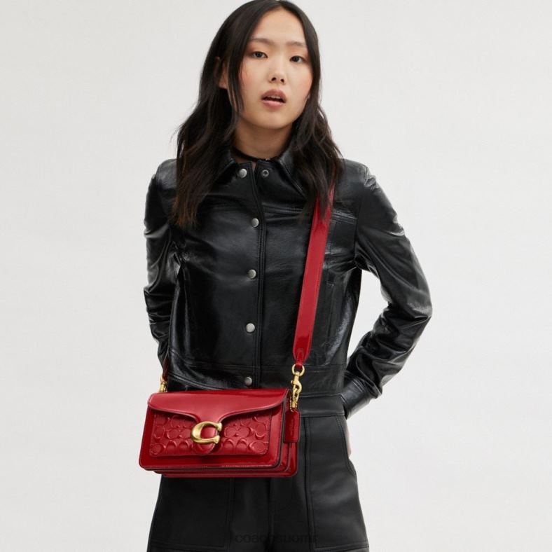 Coach naiset tabby olkalaukku 26 omaa nahkaa b4/punainen VF6B6144