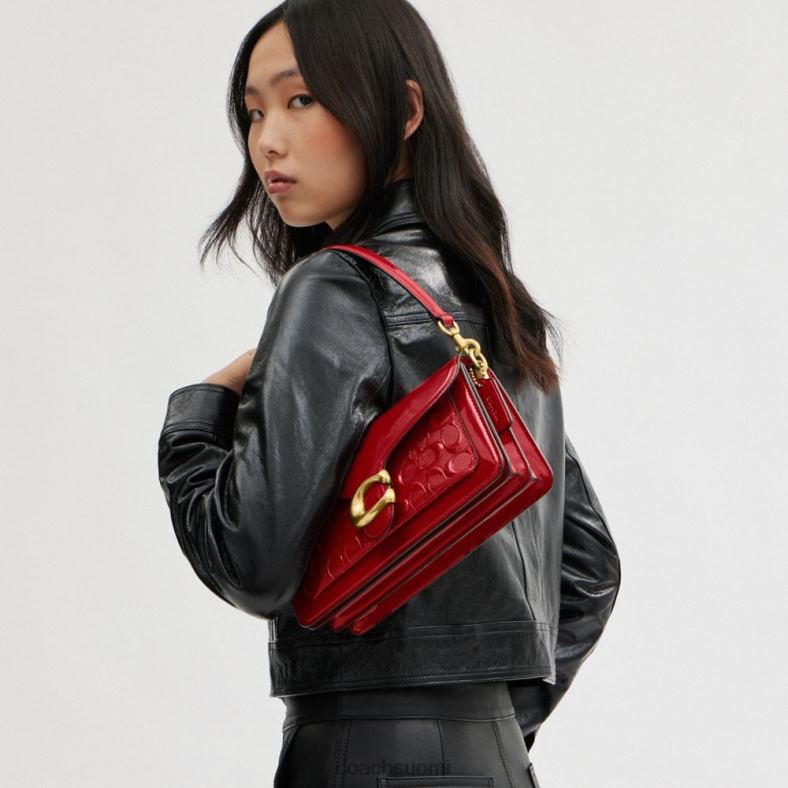 Coach naiset tabby olkalaukku 26 omaa nahkaa b4/punainen VF6B6144