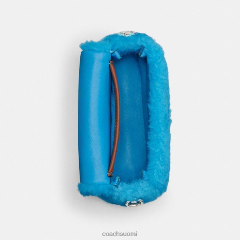 Coach naiset the lil nas x drop tabby 12 shearling lh/montero sininen VF6B699